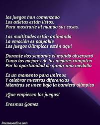 Cinco Mejores Poemas sobre los Juegos Olímpico