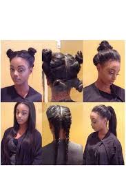 Alternatively, you can slightly fluff up the ponytail before twisting it around for a fuller. 17 Hot Hairstyle Ideas For Women With Afro Hair