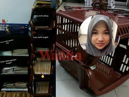 Deco bilik guna barang eco. Wanita Ini Kongsi Diy Rak Buku Bajet Guna Bakul Rm2 Kedai Eco Macam Macam Boleh Simpan Mingguan Wanita