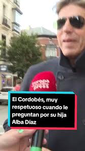Manuel Díaz El Cordobés, muy respetuoso cuando le preguntan por el nuevo  novio de su hija Alba Díaz, Marcos Terrones #hijosdefamosos #amor #novio  #famosos #Novamás #antena3