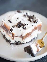 With layers of pudding, cream cheese, and cool whip this deliciously sweet oreo pudding dessert will quickly become your new favorite. No Bake Heavenly Oreo Dessert Brown Eyed Baker
