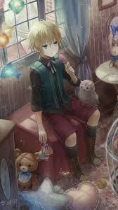 The Duke S Daughter Blonde Hair Anime Boy Blonde Anime Boy Anime Boy Hair