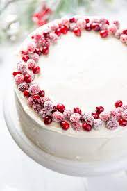 Cranberry Christmas Cake Recipe Cranberry Christmas Cake Christmas Cake Designs Christmas Cake