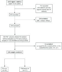 Flow Chart Of The Participants Included For Exhaled Breath