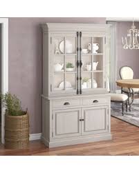 The rich edwardian finish emulates fine traditional wood finishing. Deals For Nettie China Cabinet Laurel Foundry Modern Farmhouse