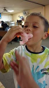 Nostalgic Childhood Candies: Black Cherry and Blue Raspberry Suckers