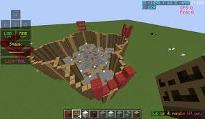Server configuration when playing over the internet with another player using hamachi. Server Hub Minecraft Map