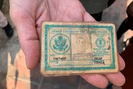 It will be similar to the common access card used by military personnel and dod personnel, without the chip. A Missing Id Card Spent 50 Years In Vietnam Now It S Coming Home Military Com