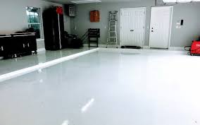 White Epoxy Garage Floor Coating 6 Month Review Garage Floor Epoxy Garage Floor Coatings Epoxy Garage Floor Coating