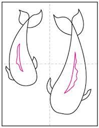 We decided to create a traditional koi fish look. Draw An Easy Koi Fish Art Projects For Kids