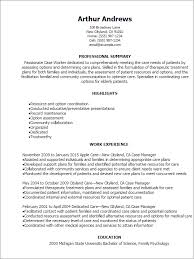 Case Worker Resume Template Best Design Tips Myperfectresume