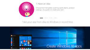 It created a window and the top tool bar. How To Create Windows 10 Apps Without Code