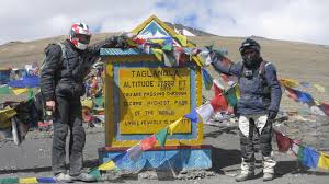 His bike broke down numerous time along the way and he had to go on without food for days. World S Second Highest Road At 17582 Feet Riding Motorcycle Bike Tour Adventure Motorcycling