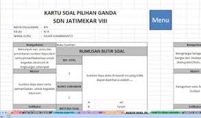 20200525 guru sd smp sma contoh kartu soal pilihan ganda bahasa indonesia smp. Contoh Kartu Soal Kurikulum 2013 Dan Analisis Guraruguraru