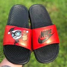Dragon ball z goku kanji slide sandals is rated 4.8 out of 5 by 29. Custom Dbz Nike Slides