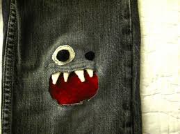 You bet your sweet bippy i did meme. Monster Jeans Patch Sewing For Kids Sewing Projects Jeans Kids