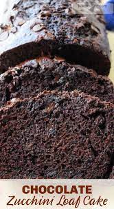 Chocolate Zucchini Loaf Cake Julia S Cuisine Recipe Chocolate Zucchini Loaf Loaf Cake Zucchini Loaf