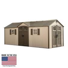 Outdoor storage sheds skip to results filter results clear all category. Lifetime 20 Ft X 8 Ft Outdoor Storage Shed