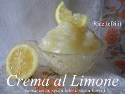 La crema pasticcera è sicuramente una preparazione di base tipica della pasticceria. Crema Al Limone Senza Uova Ricettedi It
