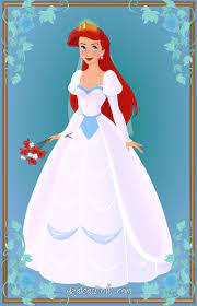 Ariel Wedding Dress By Kawaiibrit On Deviantart Ariel Wedding Dress Ariel Wedding Disney Princess Ariel