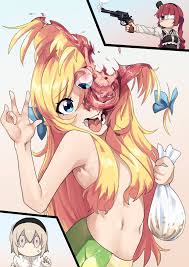 Rule34 - If it exists, there is porn of it  hanazono yurine, jashin-chan,  pekora (jashin-chan dropkick)  6432671