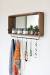 Modern Entryway Mirror With Hooks