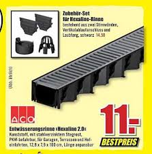 Handle a variety of foods in this ge 16.6 cu. Zubehor Set Fur Hexaline Rinne Angebot Bei B1 Discount Baumarkt