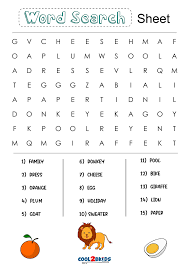 They're equally good for kids learning how to spell, for adults wanting to stimulate their mind, or for senior citizens looking to keep their minds sharp. Free Printable Word Search Puzzles For Kids Cool2bkids