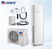 Gree 24000 48000 Btu Standing Air Conditioner Floor Cooling Heating 2 3 4 5  Ton AC Units Smart Floor Standing Air Conditioner