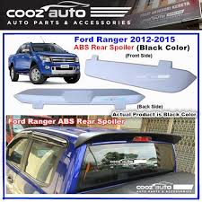 If you are shopping for performance parts, lighting or general accessories for your ford ranger we offer a wide selection of quality parts at our slickcar.com low. Ford Ranger T6 2012 2015 Abs Rear Roof Spoiler Black Color Shopee Malaysia