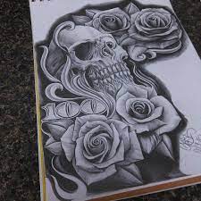 Free To Live Broke N Happy Tattoo Art Drawing Blackngray Skull Roses Benjamin Money California Soc Tattoo Art Drawings Rose Drawing Tattoo Art Tattoo