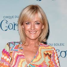 Jane Moore wears floral midi dress from New Look