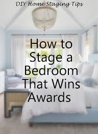 To fetch top dollar, a home has to look its finest, and that often requires staging rooms, including the master bedroom. Bedroom Staging That Wins Awards Diy Home Staging Tips