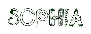 Find more coloring pages online for kids and adults of sophie draw so cute coloring pages to print. Drawing Sophia Name Art Varias Estruturas
