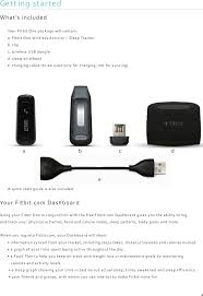 Compatible with all fitbit activity trackers. Fb103 Wireless Activity Sleep Tracker User Manual One Product Manual Fitbit
