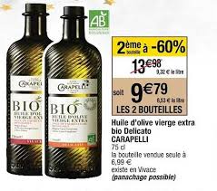 Offre Huile D Olive Vierge Extra Bio Pernici Chez Cora