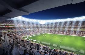 Plus Grand Stade Des Emirats En Vue A Dubai Ostadium Com Dubai Stade Pare Vue