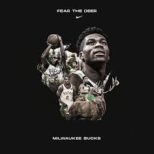 Follow the vibe and change your wallpaper every day! Fear The Deer Milwaukee Bucks Personal On Behance