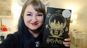 Aggressively opening a Harry Potter advent calendar!