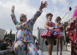 Click the answer to find similar crossword clues. Thousands Attend Gay Pride March In Ukraine S Capital