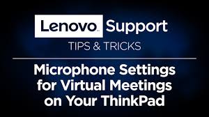 Click on the device you are trying to fix. Microphone Settings For Virtual Meetings On Your Thinkpad Lenovo Pc Youtube