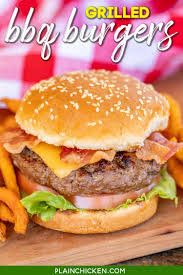 Grilled Bbq Burgers Bbq Burgers Best Grilled Burgers Easy Burgers