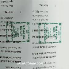 Duti setem ialah cukai yang dikenakan ke atas surat cara yang disenaraikan di bawah jadual pertama akta setem 1949. Kaedah Pembayaran Duti Setem Pengecualian Ini Hanya Sah Untuk Hartanah Perumahan Termasuk Rumah Kondominium Apartmen Dan Flat Yang Dijadikan Kediaman Manakala Segelintir Gabungan Projek Pembangunan Masih Layak Untuk