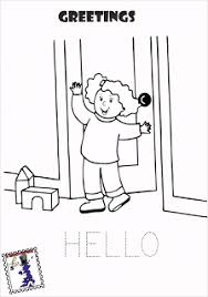 Greetings Attivita Di Prima Classe Inglese Imparare Inglese