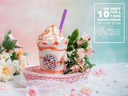 The Coffee Bean Valentine S Day Promotion Sakura Dream Ice Blended Rm10 14 Feb 2020 Coffee Beans Food Tea Leaves