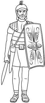 Feel free to explore, study and enjoy paintings with paintingvalley.com. Roman Soldier Coloring Page Armor Of God Roman Soldier Roman Centurion