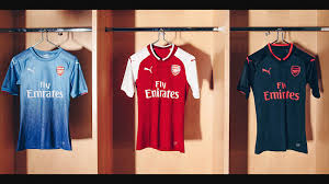 Updating the bruised banana for a new generation. Arsenal 17 18 Home Away And Third Kits Released Footy Headlines