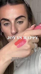 Replying to @dlucio1099 joy is definitely the most pigmented imo. One dot  could cover half my face 😅 #rarebeautyblush #rarebeautymakeup #rarebeauty  #rarebeautyjoy #rarebeautyhappy #rarebeautyreview ...