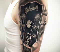Guitar art music guitar cool guitar guitar logo guitar tattoo gretsch epiphone fender stratocaster les paul custom. Gibson Headstock Tattoo By Jesse Rix Post 15039 Guitar Tattoo Design Badass Tattoos Tattoos
