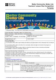 Maybe you would like to learn more about one of these? Teachers Lesson Plan Template On Bcbl Yeh By British Council Issuu